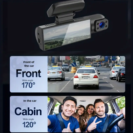 Dual Camera Car Dash Cam - Image 2