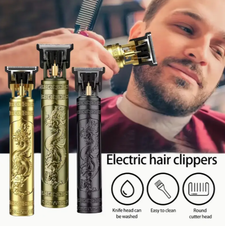 Men's Rechargeable Electric Hair & Beard Trimmer - Image 2